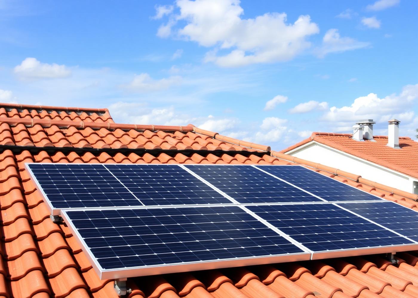 Impianto fotovoltaico residenziale ripristinato e funzionante